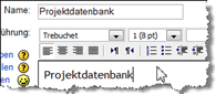 Moodle Datenbank
