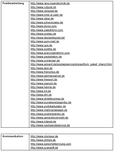 Vorschau Linkliste Teil 2