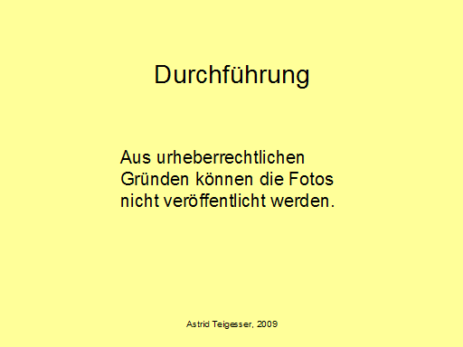 Durchführung