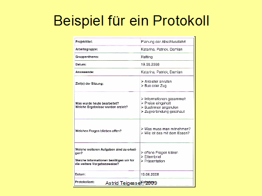 Protokoll