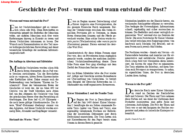 Lösung Station 4