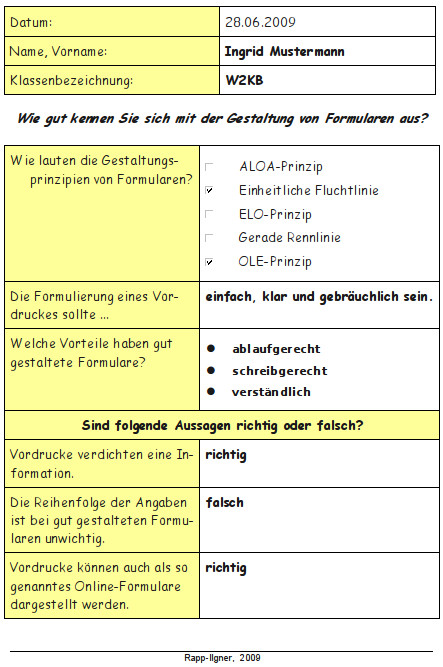Testen Sie Ihr Wissen! 
