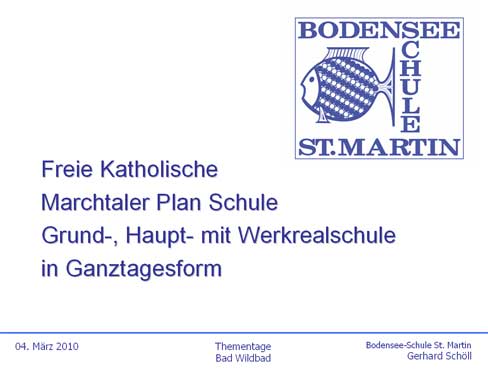 Wie Schulen gelingen können: Die Bodensee-Schule St. Martin - eine Schule, die vom Kind aus gedacht wird