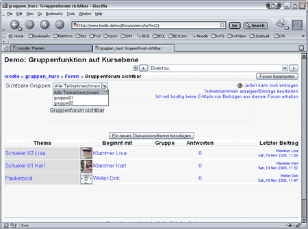 Alle haben die gleiche Sicht der Dinge und können wählen