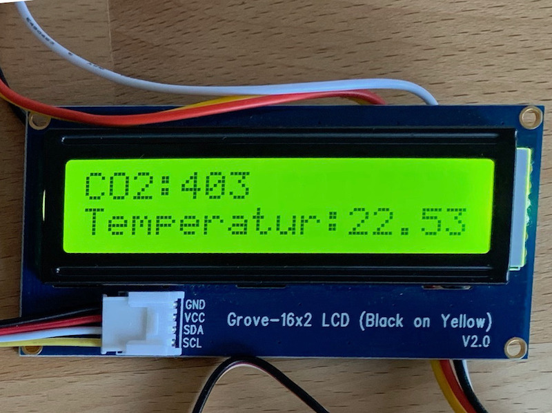 Grove - 16x2 LCD (an)