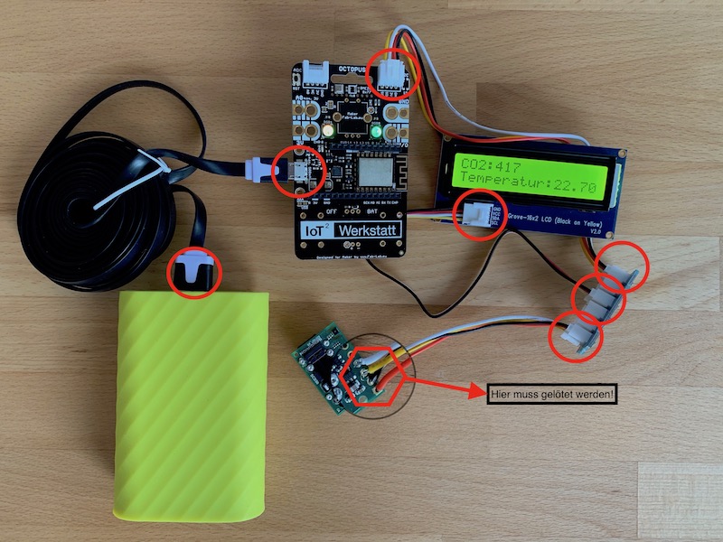 CO2-Ampel Bauanleitung