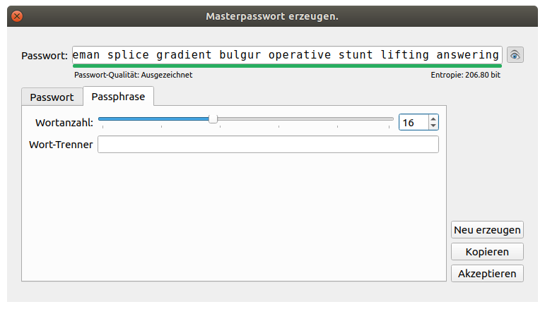 Masterpassword