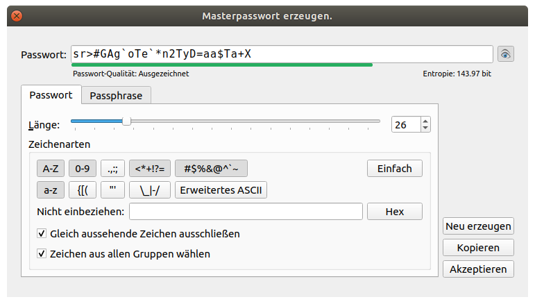 Masterpassword