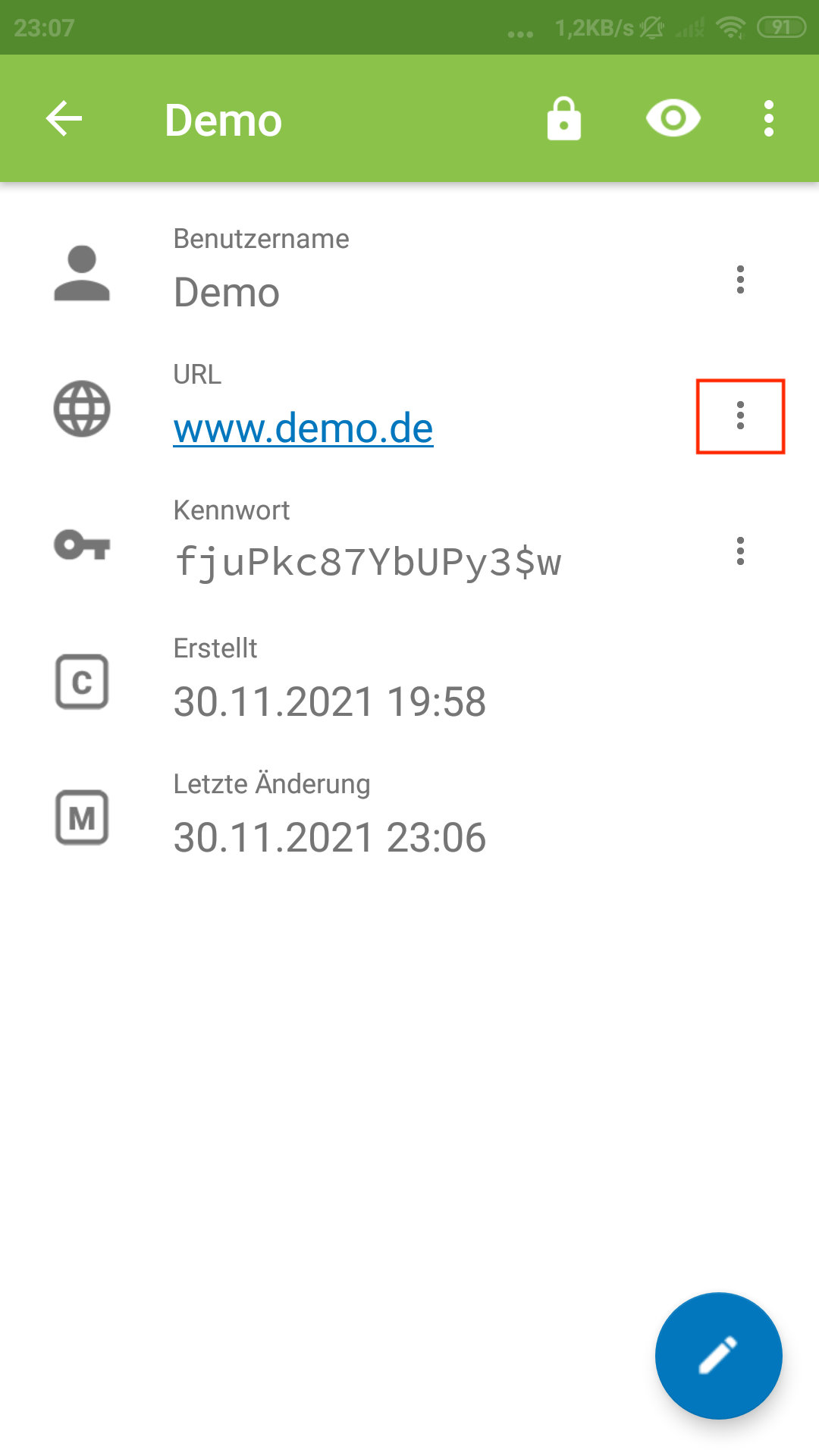 Attribute kopieren - Icon