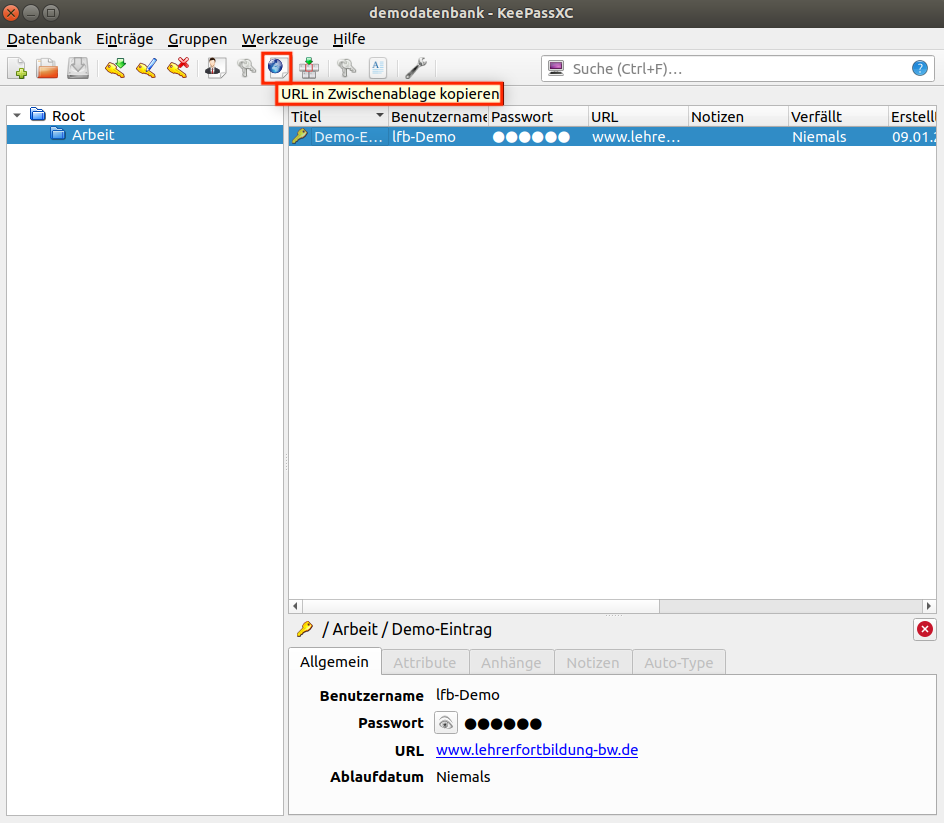 Attribute kopieren - Icon