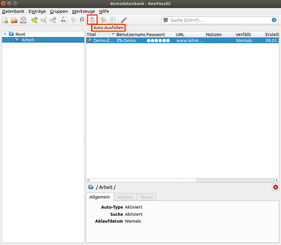 Passwort kopieren - Icon