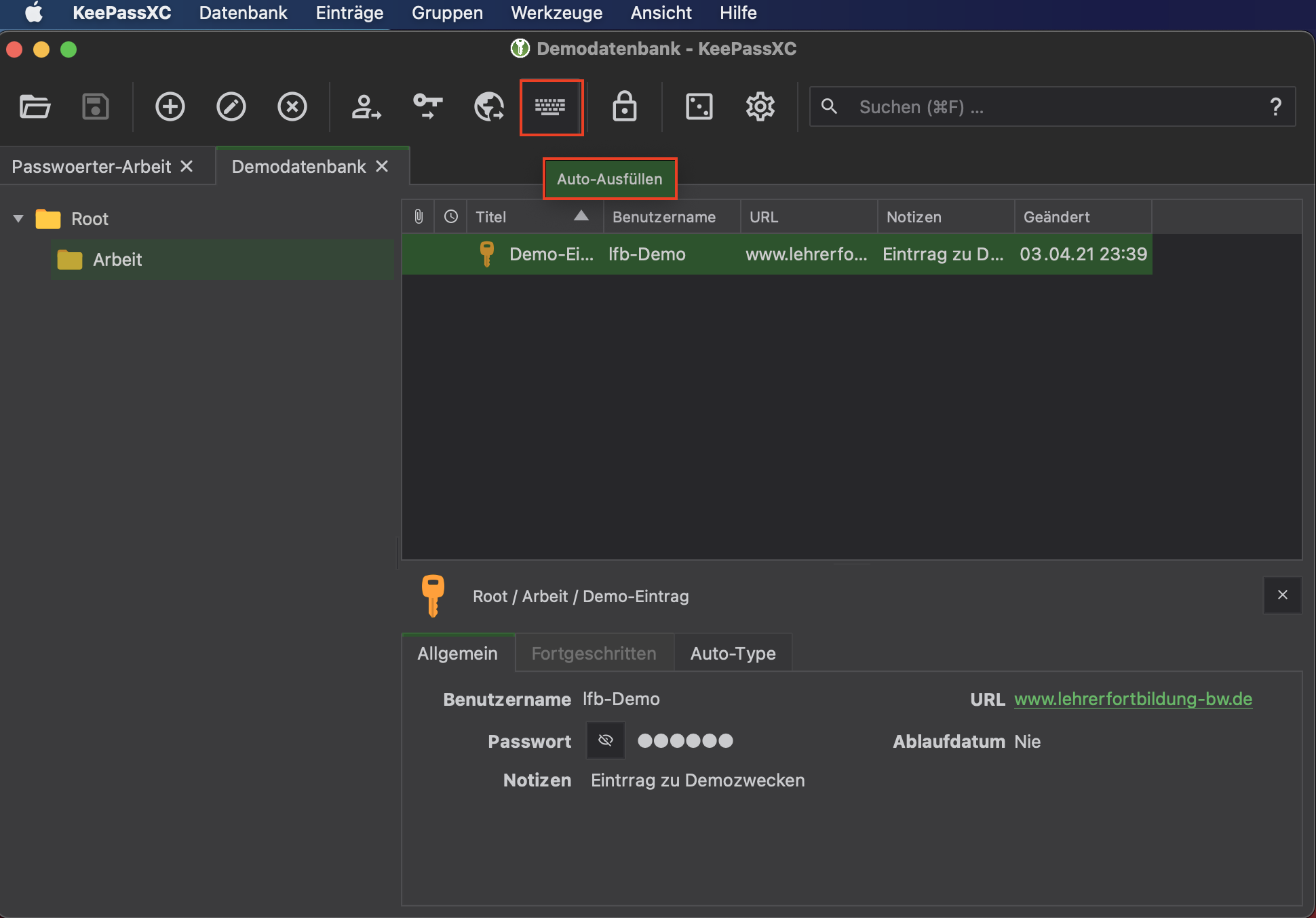 Passwort kopieren - Icon
