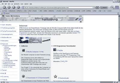 Offline Version einer Internetseite