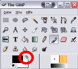 Vorder- und Hintergrund tauschen