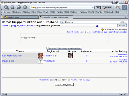 Karls Sicht der Dinge
