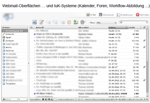 Weitere Dienste im Intranet der Schule