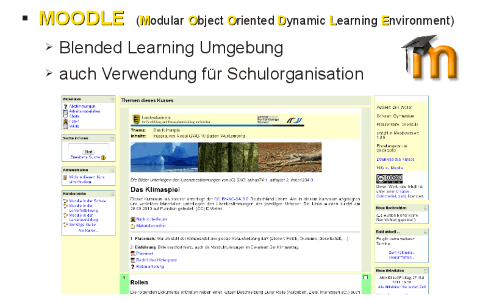 eLearning-Plattform Moodle
