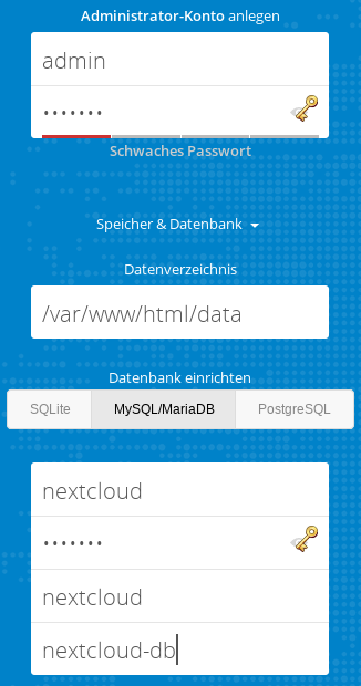 Docker-Nextcloud-Setup