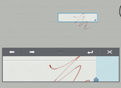 vergr&ouml;&szlig;ertes Notepad