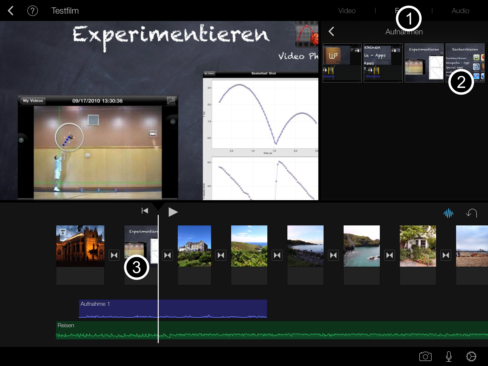 Vorhandene Medien importieren