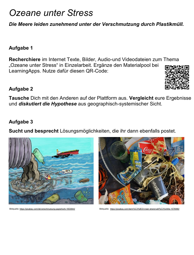 Schülerarbeitsblatt