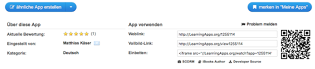 Screenshot LearningApps