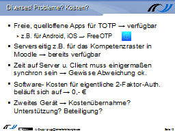 Diverses! Probleme? Kosten?