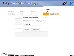 Beispiel → WebUntis → Login