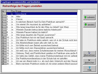 Reihenfolge