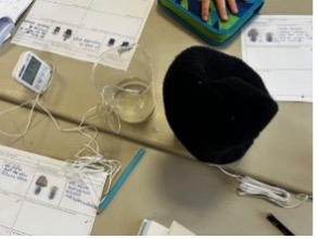 Dokumentationsbogen zum Experiment Wärmt eine Mütze?