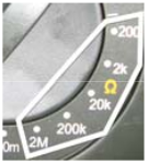 Multimeter Widerstandseinstellung