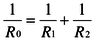Formel Ersatzwiderstand für zwei parallelgeschaltete Widerstände