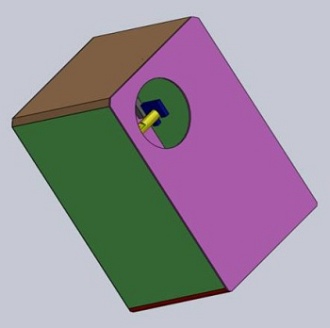 Zusammenbauzeichnung der Cajon