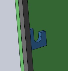 Halterung rechts nah