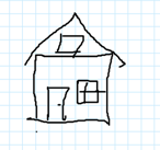 Skizze Haus