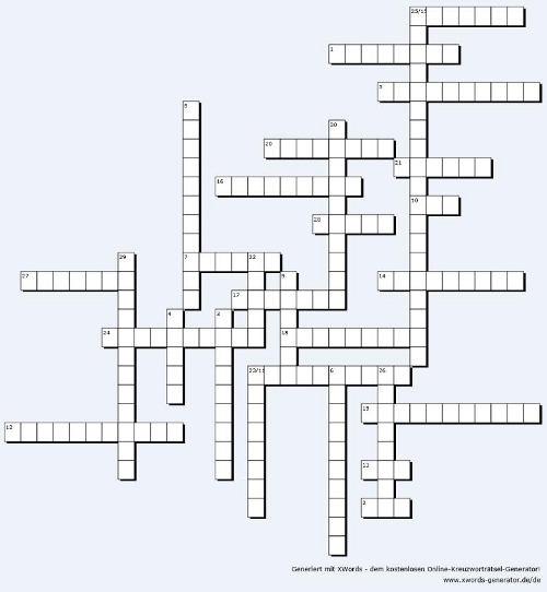 Kreuzworträtsel