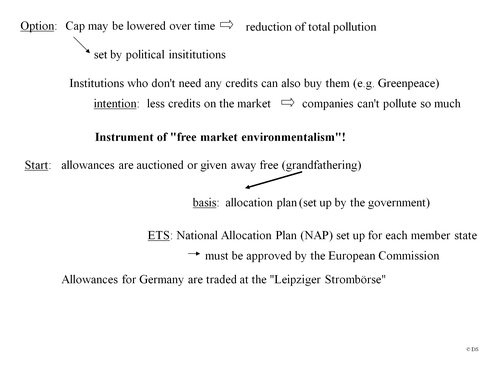 Emissions trading presentation