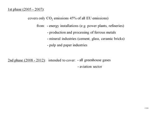 Emissions trading presentation