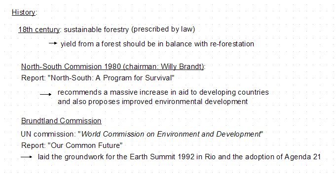 Sustainable Development