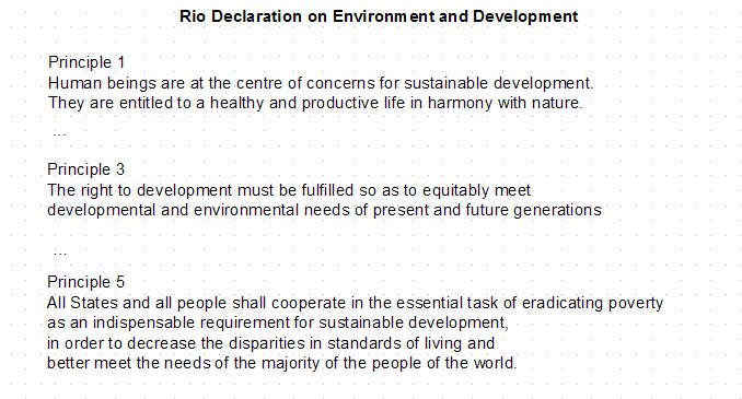 Sustainable Development