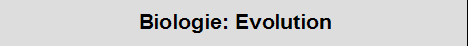 Biologie
