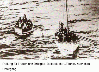Beibote der Titanic