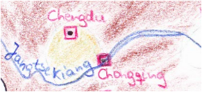 Kartenzeichen in der thematischen Karte verorten