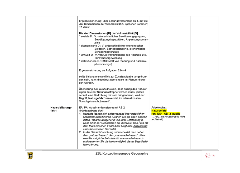 Unterrichtsentwürfe, Seite 3