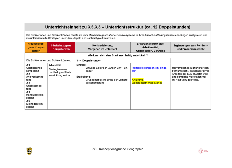 Unterrichtsentwürfe, Seite 5