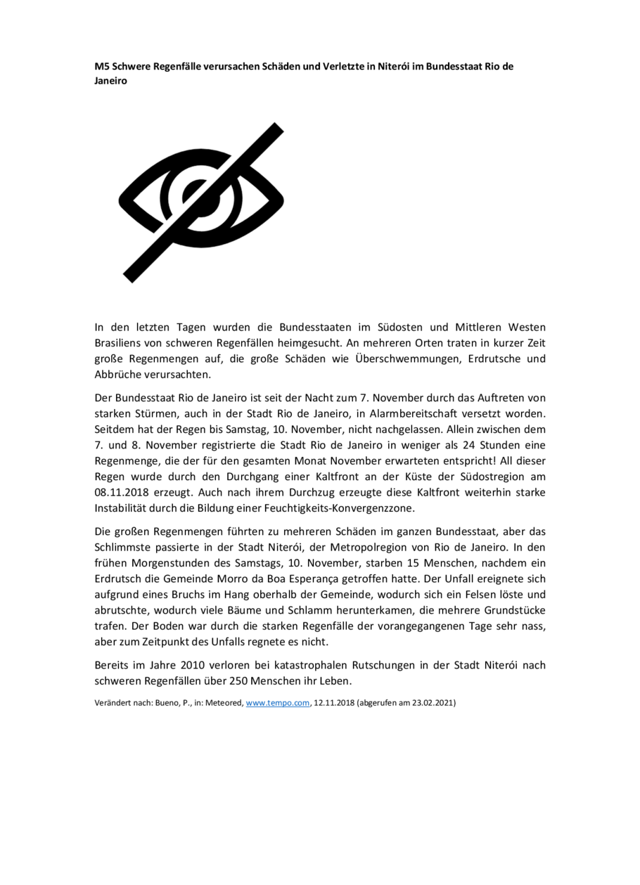 Vulnerabilität von städtischen Lebensräumen im Klimawandel, Seite 4