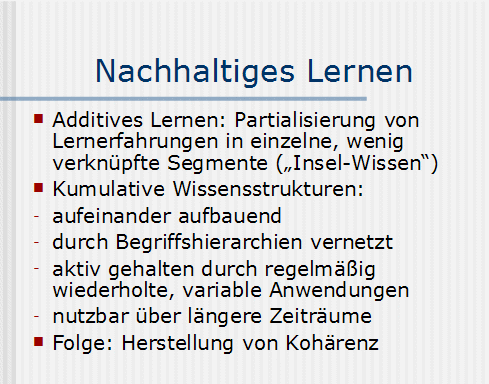 Kompetenzorientierung