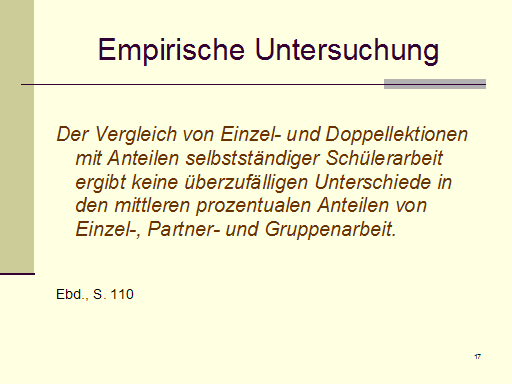 Didaktisch-methodische Überlegungen