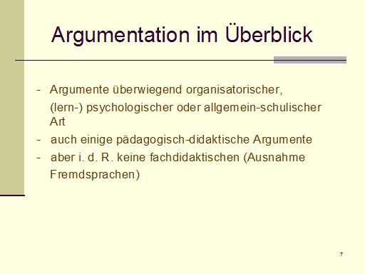 Grundlegende Gedanken