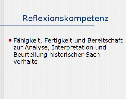 Reflexionskompetenz